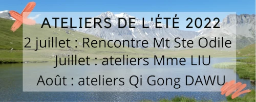 Atelier d'été 2022 : ouverture des inscriptions